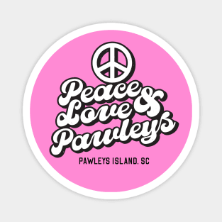 Peace Love and Pawleys - Pawleys Island South Carolina SC  Tourist Souvenir Magnet